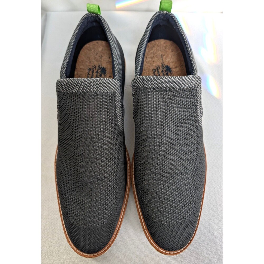 Tommy Bahama Men's Ruxton Gray Slip-On Mesh Shoes Size 14